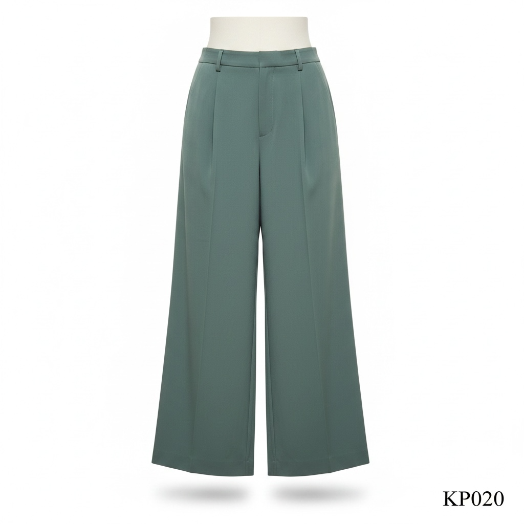 Korean Baggy Trousers (Green)