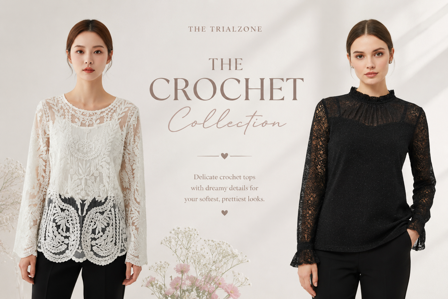 Korean Crochet Tops