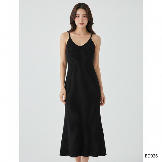 Essential Ribbed Maxi Dress