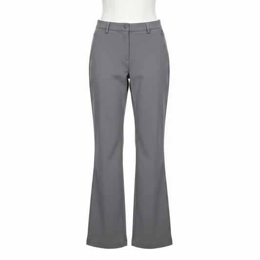 Grey Slim Fit Formal Trousers