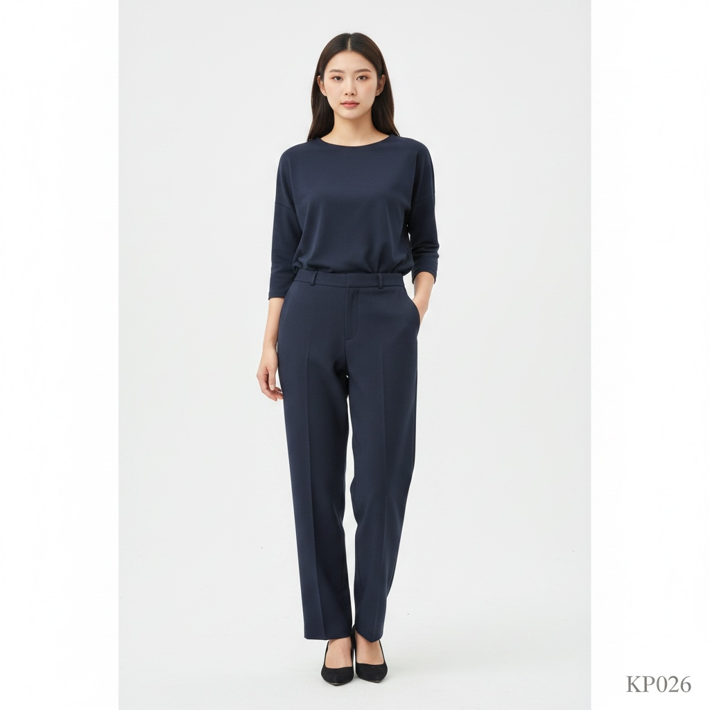 Classic Navy Formal Pants